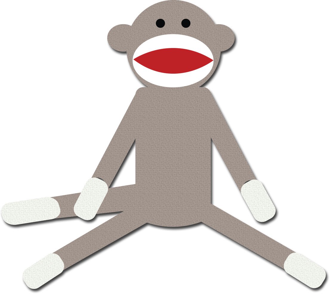1105x986 Clip Art Sock Monkey Clip Art