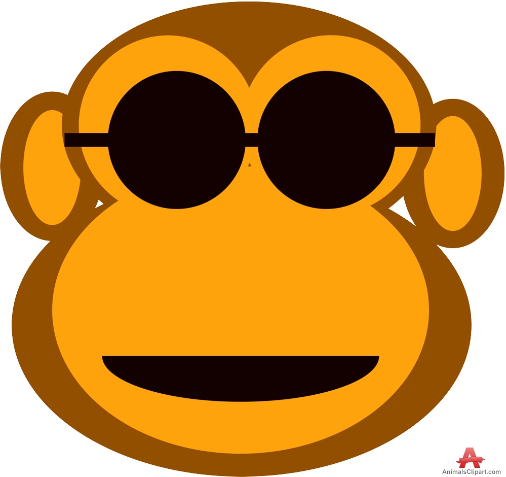 999x940 Collection Of Monkey Head Clipart High Quality, Free
