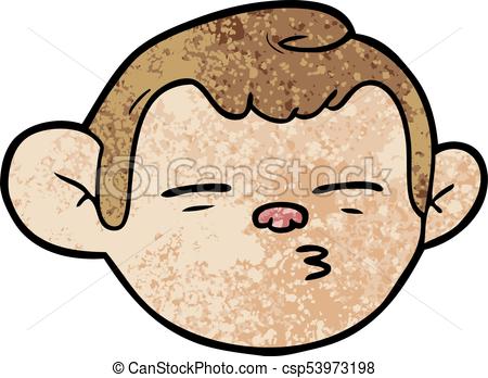 450x348 Cartoon Monkey Face Eps Vectors