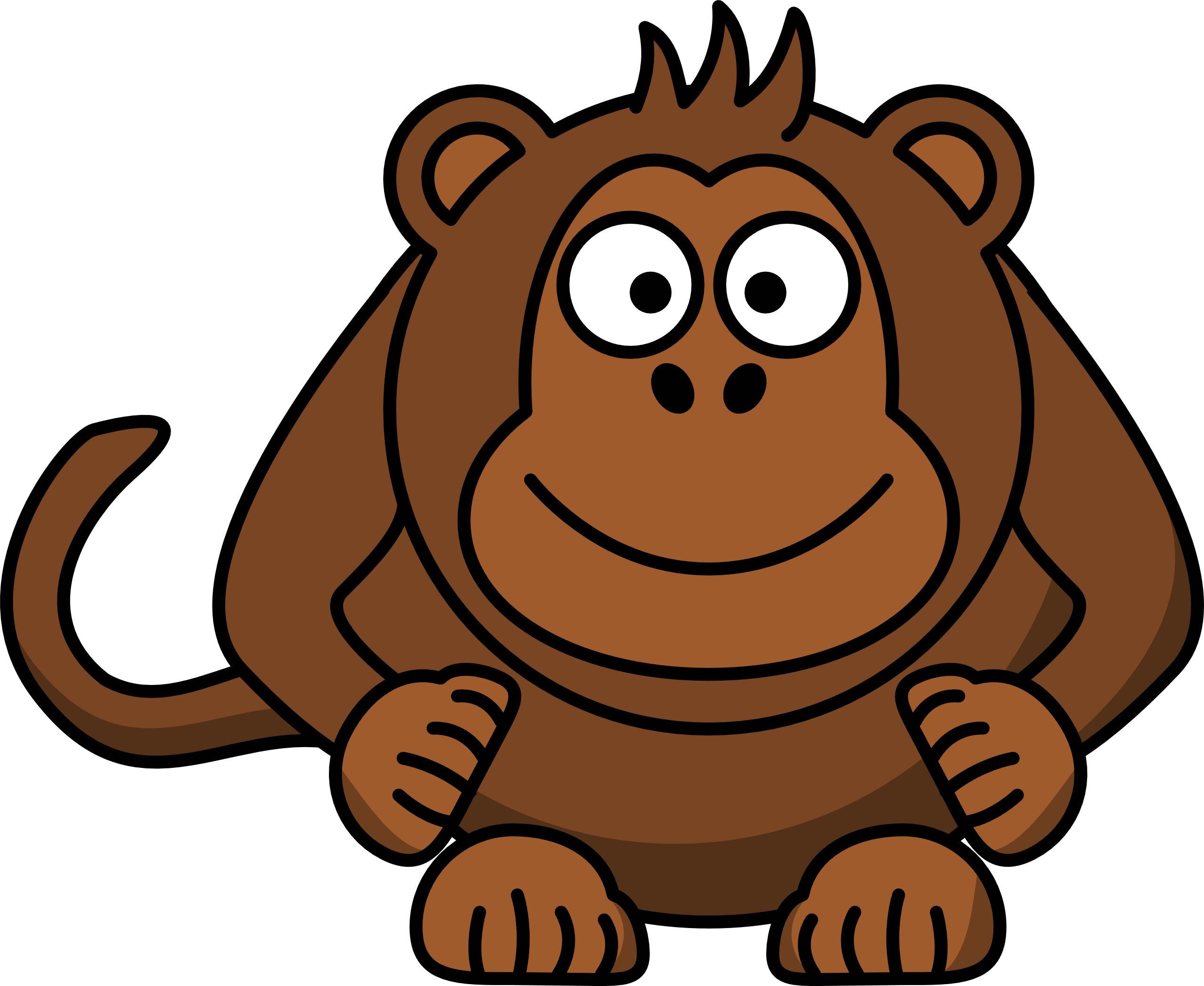 2555x2093 Clip Art Clip Art Monkey
