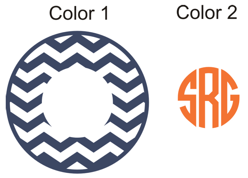 800x576 Chevron Monogram Clipart