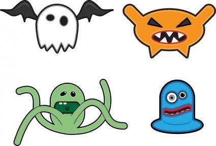 425x289 Monster Clip Art Download 128 Clip Arts