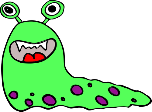 500x368 Cartoon Green Monster Public Domain Vectors