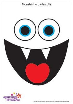236x336 Monster Eyes Amp Mouths Clip Art Digital Clipart, Instant Download