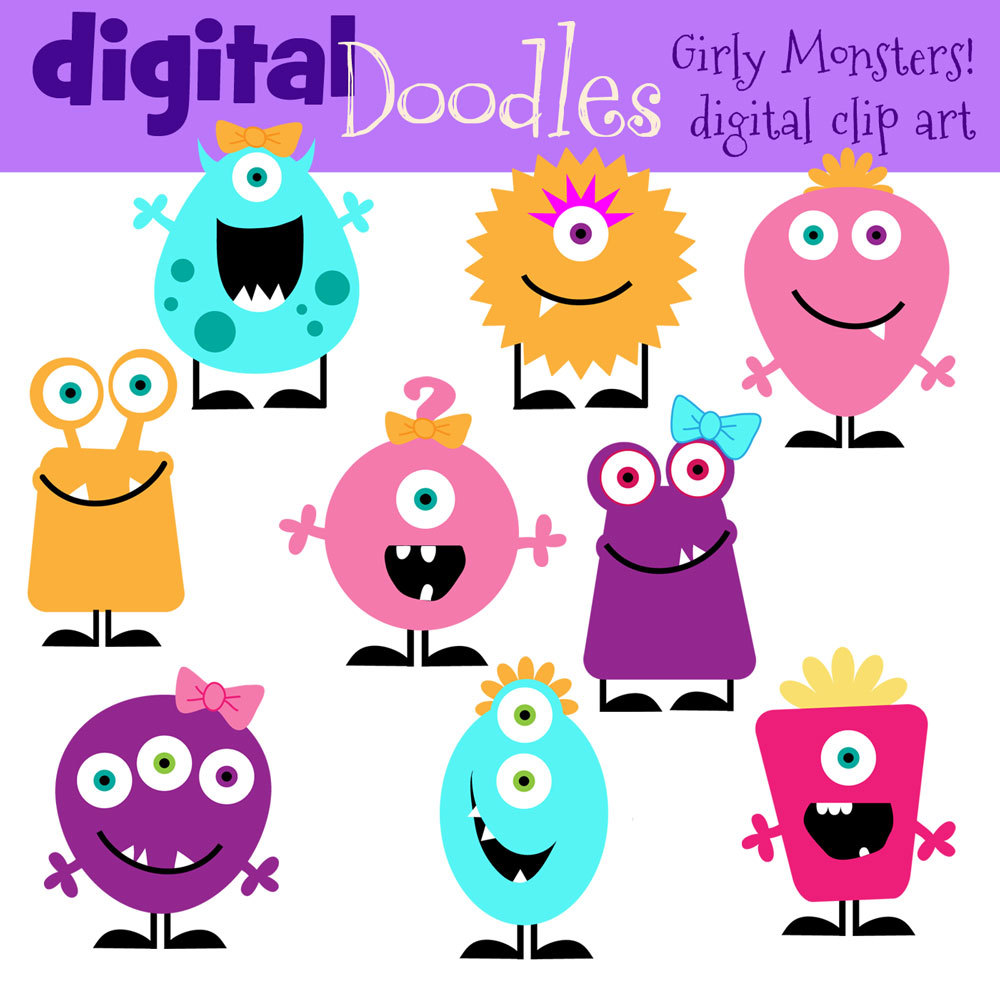 1000x1000 Clip Art Clip Art Monster
