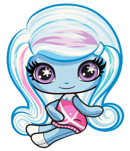 438x511 Abbey Bominable. Monster High Mini. Original Ghouls Monster High
