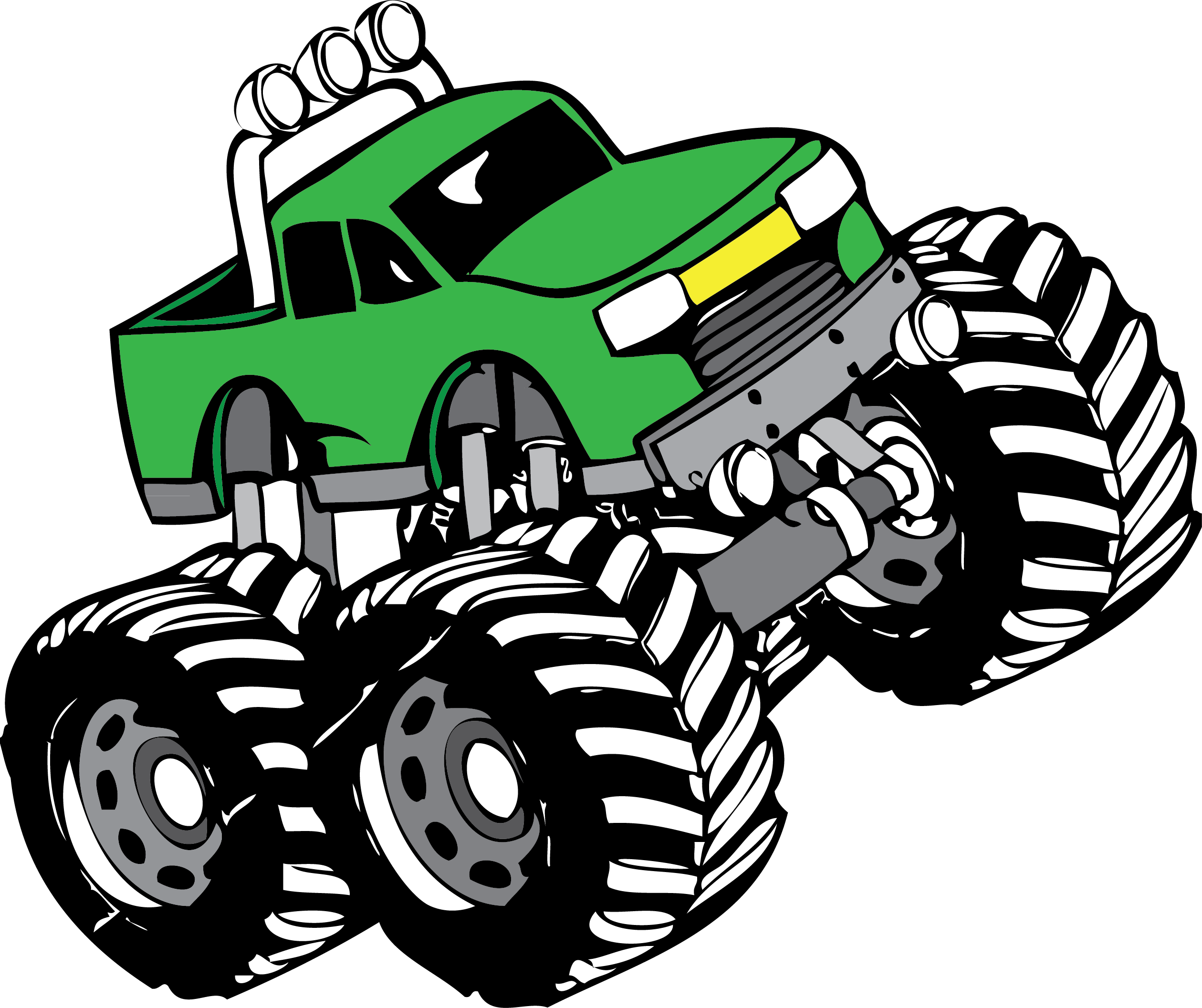 2519x2113 Monster Truck Clip Art