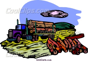 300x210 Forestry Industry Vector Clip Art