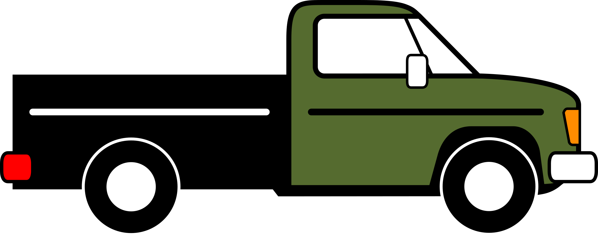 2400x949 Clip Art Truck Clip Art