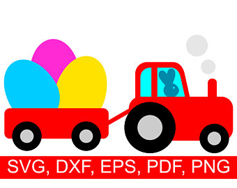 340x270 Easter Monster Truck Svg File With Easter Bunny And Easter