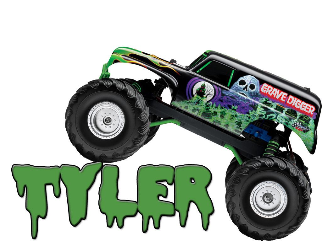 1024x768 Grave Digger Clip Art