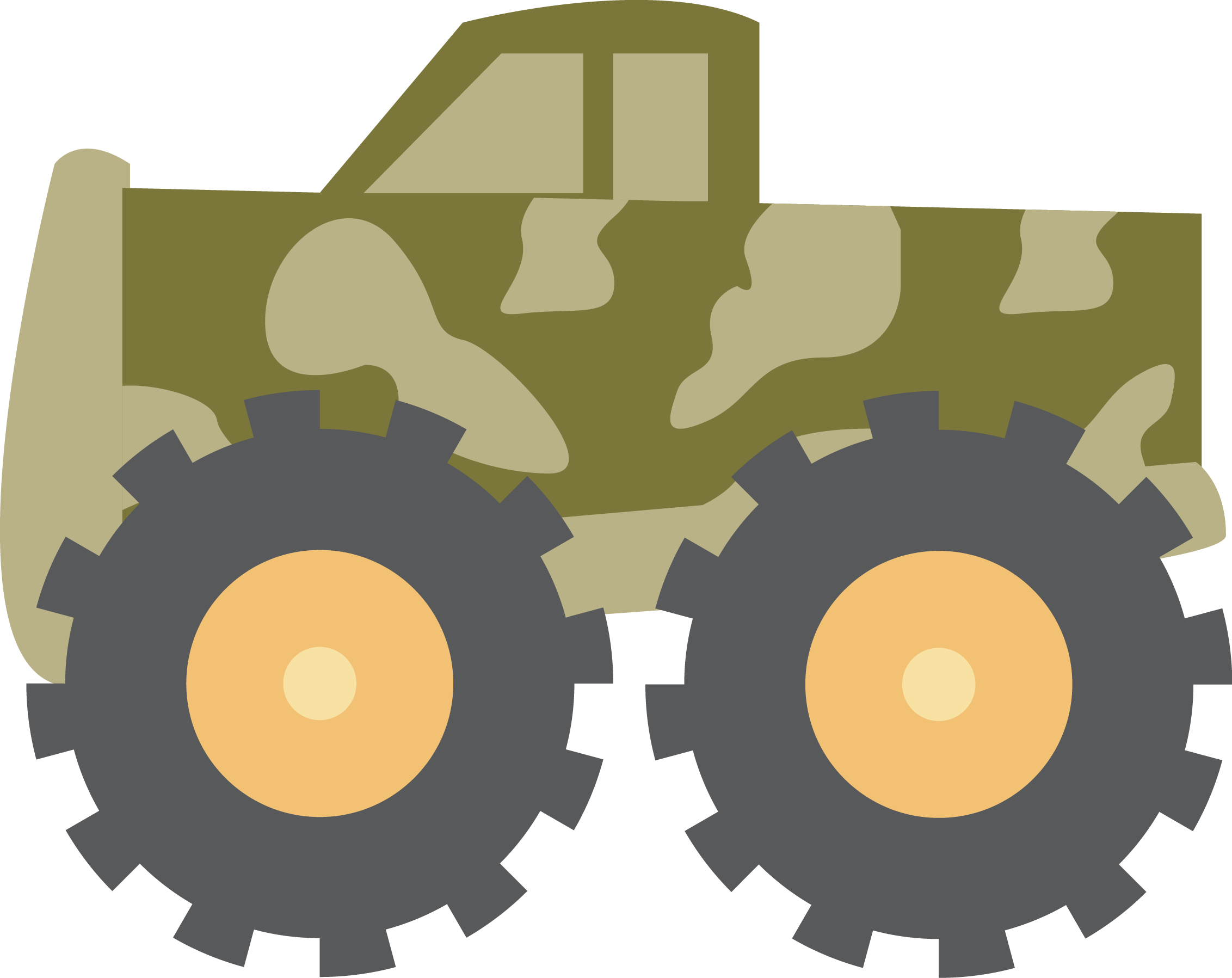 2264x1797 Military Clipart Army Truck