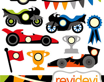340x270 Racing Car Clipart Etsy