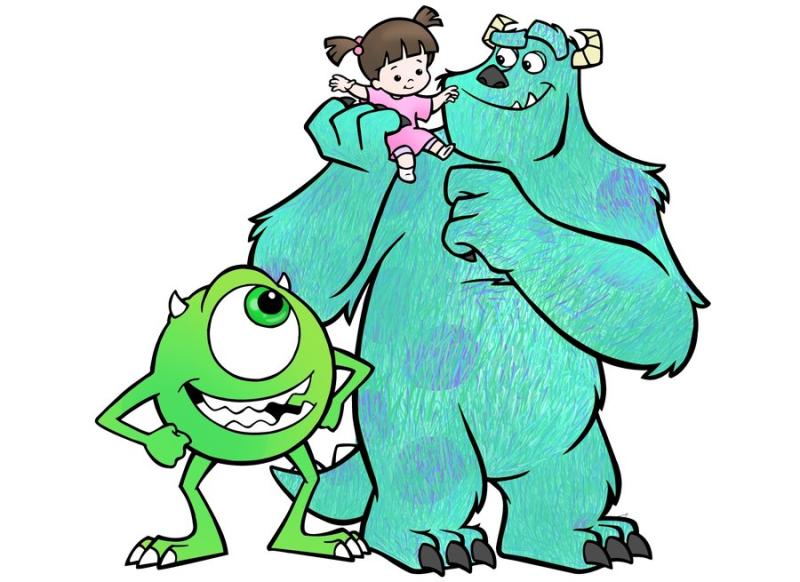 800x582 Monsters Inc Clipart