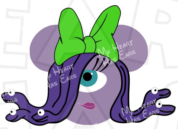600x435 Minnie Mouse Dressed As Celia From Monsters Inc. Instant Download