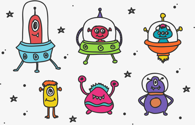 650x417 Cartoon Pictures Of Aliens Coloring To Sweet Monsters Vs Aliens