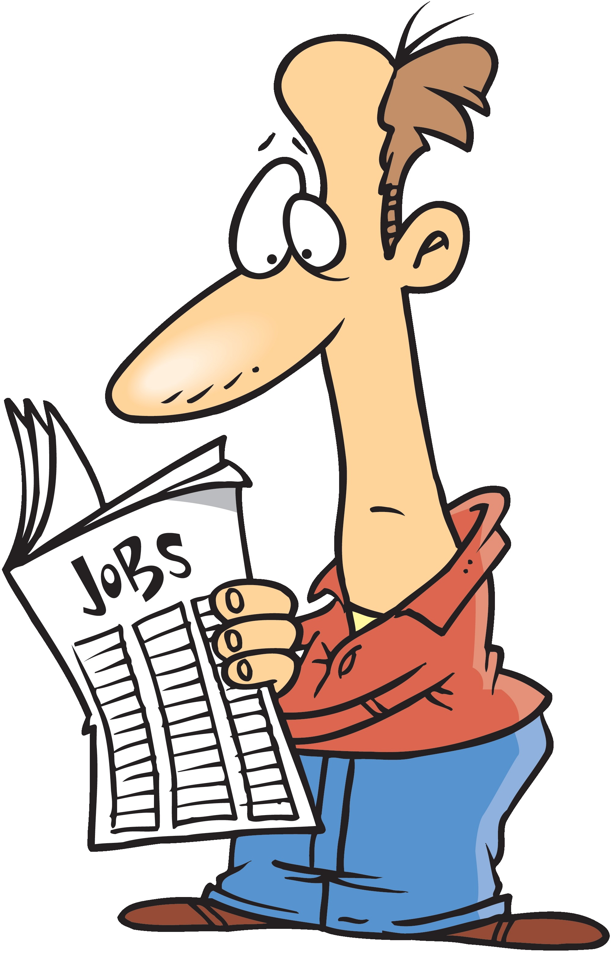 2000x3116 Looking For A Job Clipart