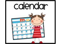 200x140 Calendar Clip Art Calendar Clipart Monthly Calender August Clipart
