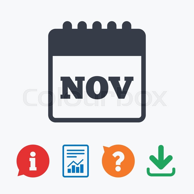 800x800 November Calendar Icon