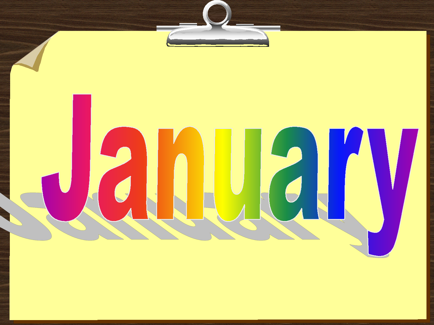 1500x1125 Clip Art Months Of The Year Clip Art