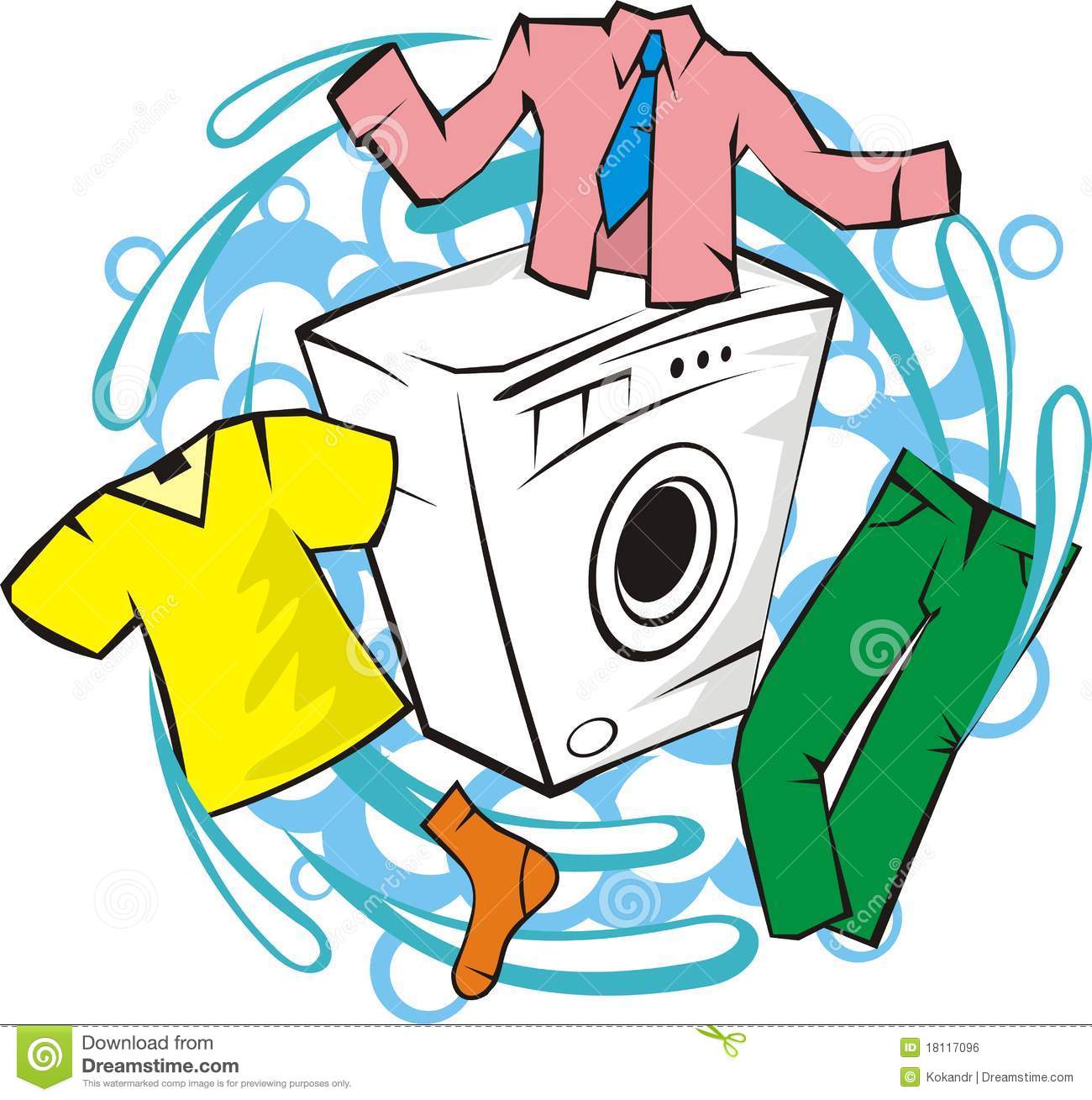 1300x1309 Laundry Clip Art Royalty Free Stock Photography