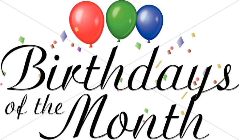 776x456 Birthdays Of The Month Clipart Best Happy Birthday Wishes