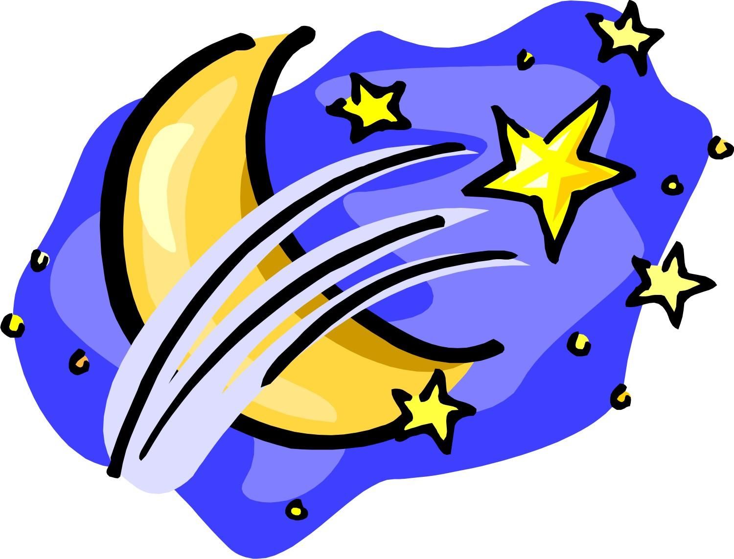 1500x1143 Moon And Stars Clipart