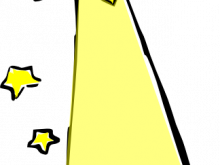 220x165 Shooting Star Clipart Falling Star Free Clipart The Moon And Stars