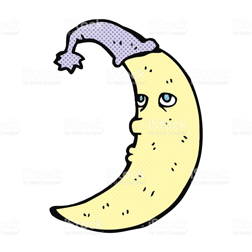 1024x1024 Moon Clipart Comic