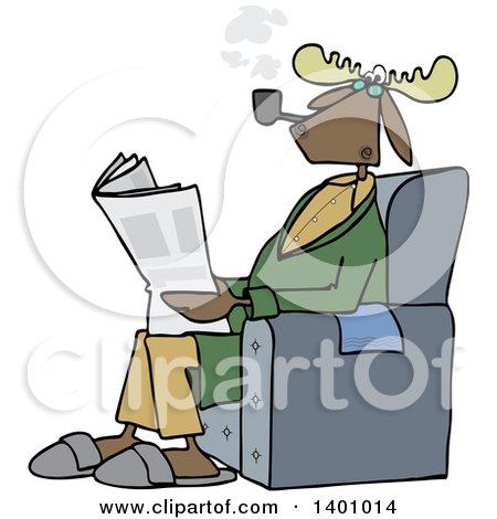 450x470 Clipart Of A Cartoon Moose Riding A Penny Farthing Bicycle