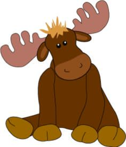 257x300 Moose Clipart Cartoon Images Kids Free Images