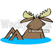 170x170 Bull Moose Riding A Recreational Atv Four Wheeler Clipart Djart