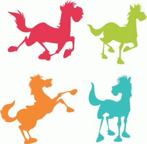 300x294 72 Best Silhouettes Images On Horse, Horses And Silhouette