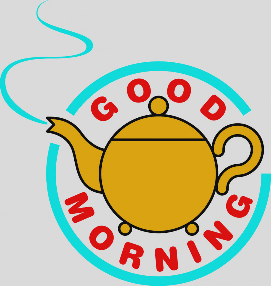 890x940 Elegant Good Morning Clip Art 7 670 Stock Vector Illustration