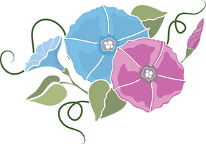 300x210 Free Morning Glory Flowers Clipart Image 0515 1104 2802 0655