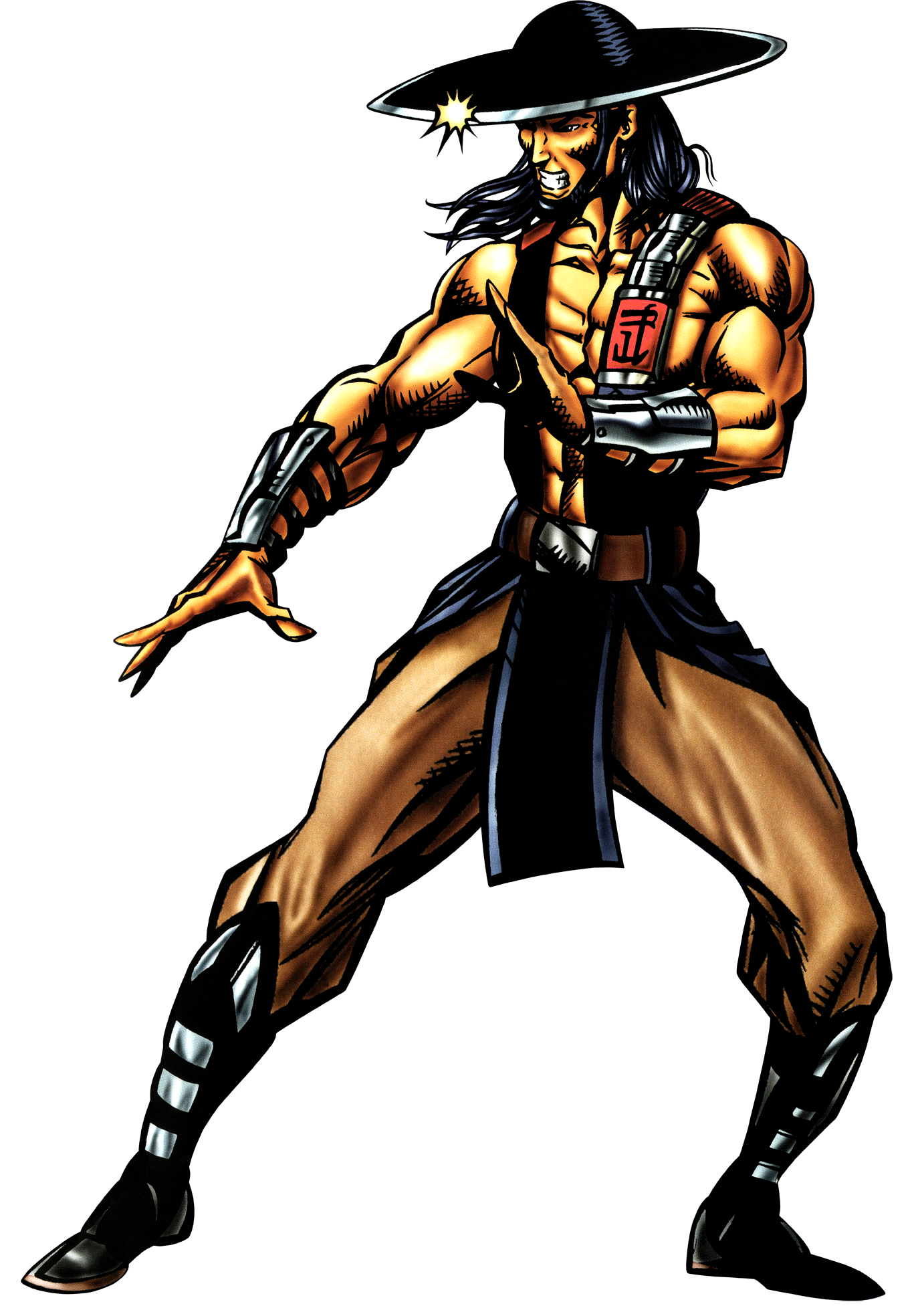 1364x1968 Kung Lao From Mortal Kombat