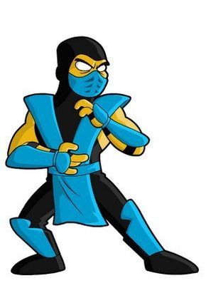 290x397 Y Otros Personajes Simpsonizados Mortal Kombat