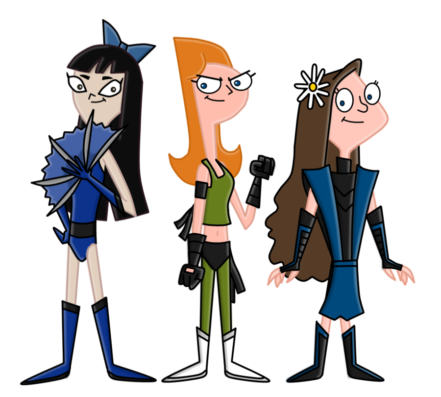900x810 Comm Mortal Kombat Pnf Girls By Lightningrod728