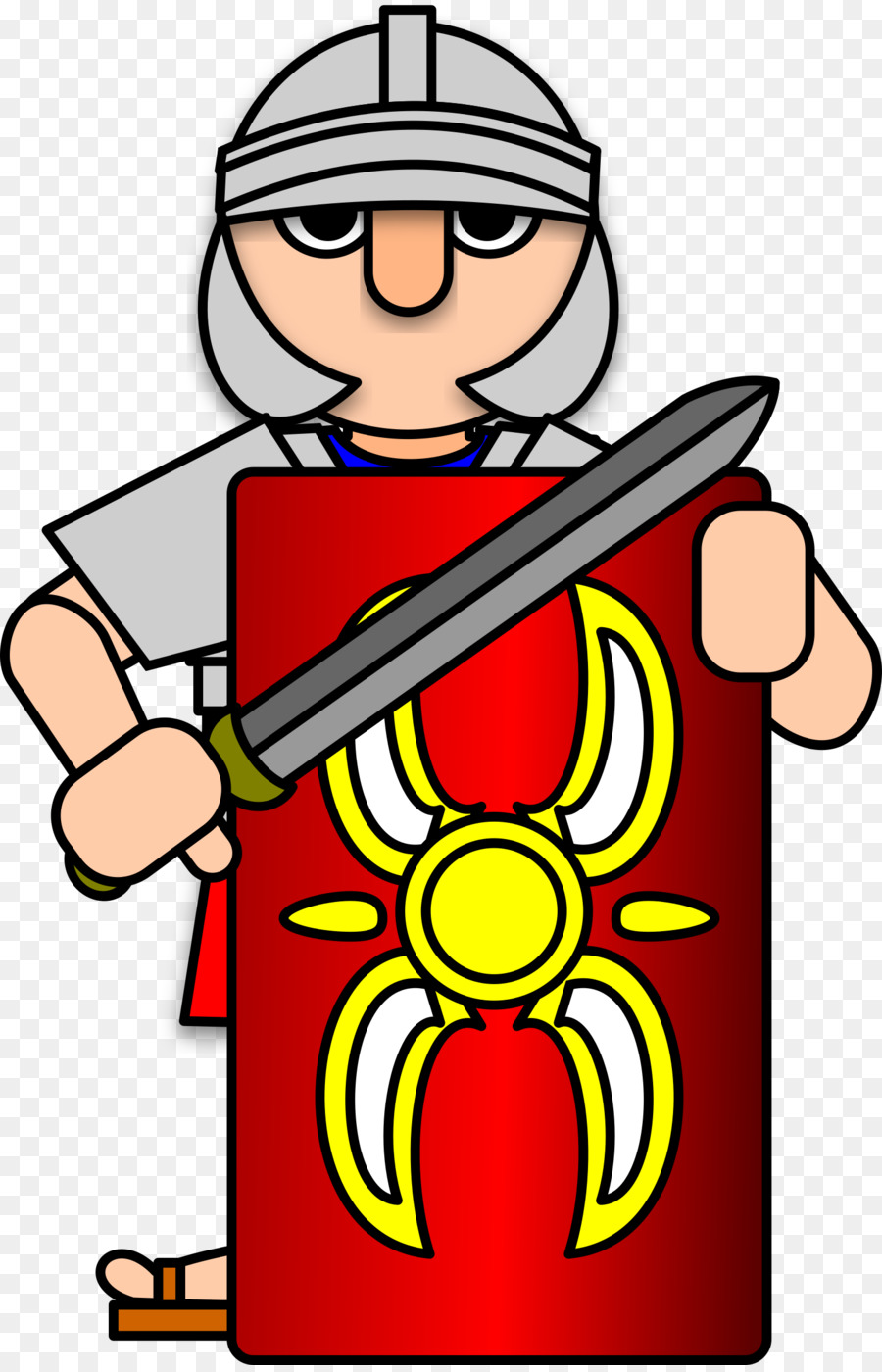 900x1400 Ancient Rome Roman Army Soldier Clip Art