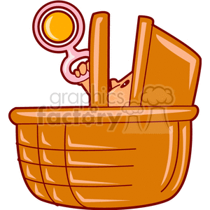 300x300 Clipart Baby In Basket Church House Collection Blog Free Moses