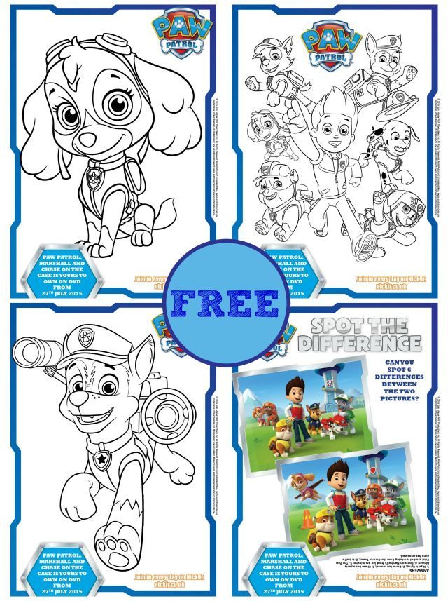 640x857 Free Paw Patrol Coloring Books Amp Activity Sheets Kiddycharts
