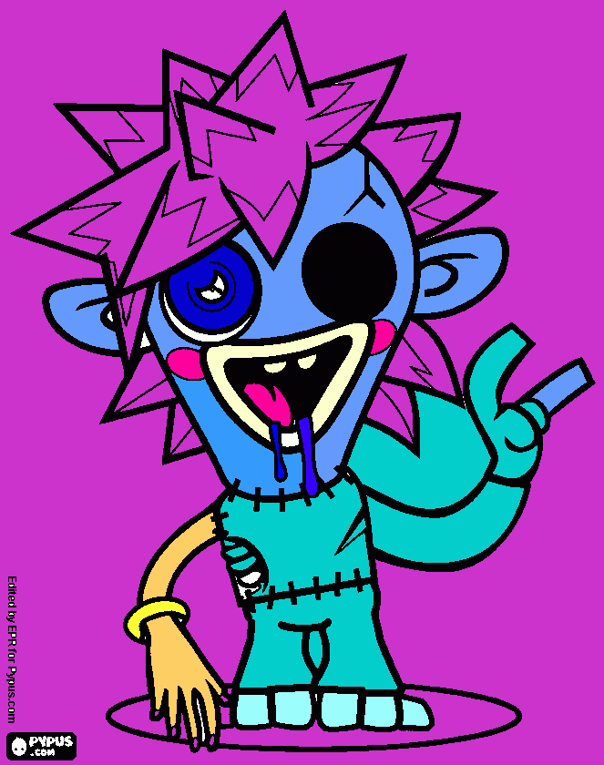 663x840 Moshi Monsters Coloring Pages. Free Cute Monster Coloring Pages