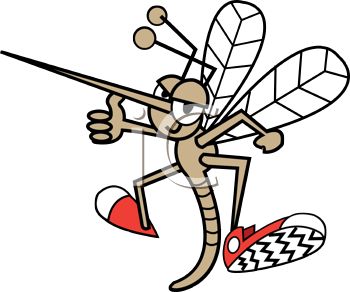 350x292 Mosquito Clipart Cartoon