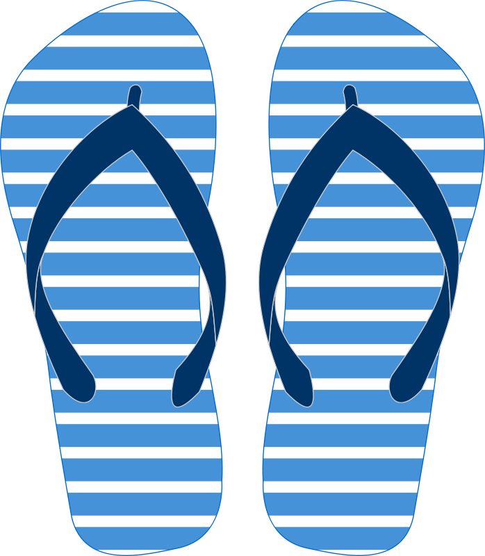 698x800 Image Of Clip Art Flip Flops