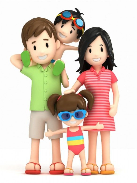 585x780 Family Of 4 Clipart 146 Best Clip Art Images On Alihkan.us