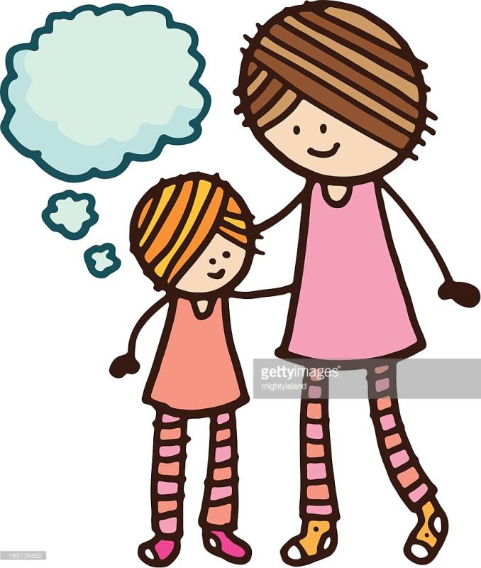 678x800 Mom And Child Clipart
