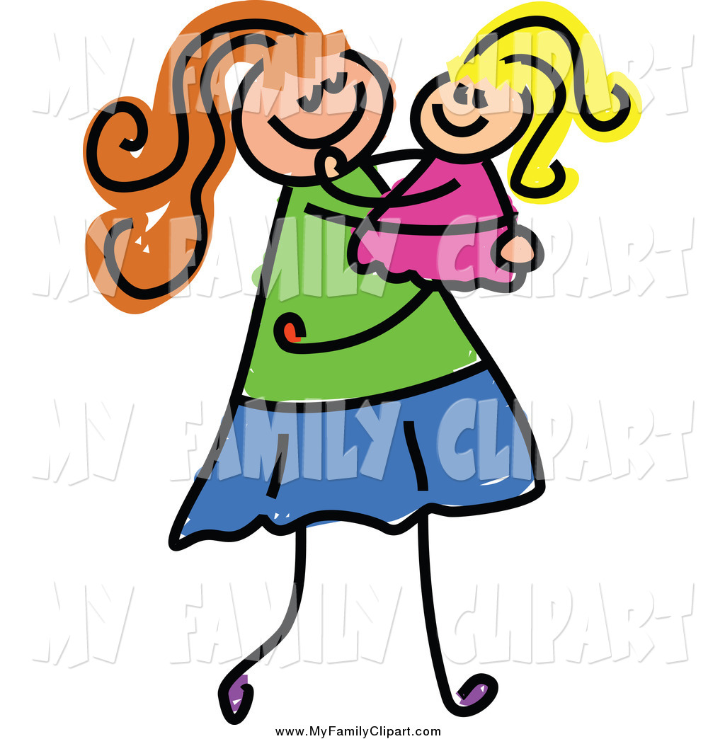 Mother And Daughter Clipart at GetDrawings | Free download