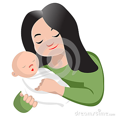 400x404 Daughter And Father In The Morning Cartoon Clipart