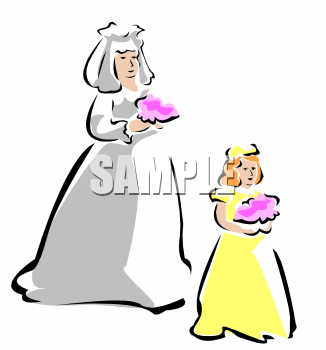326x350 Mother Daughter Banquet Clipart