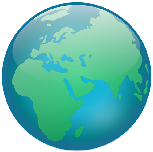 500x497 460 Planet Earth Clip Art Free Public Domain Vectors